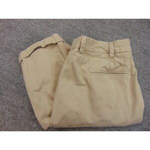 Bills Khaki Pants Mens 38x28 Pleated Casual Dress Pants Chinos Tan